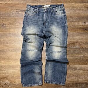 Beautiful Faded Express Baggy Jeans